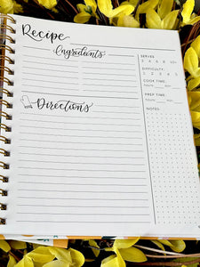 Lemon own recipes book