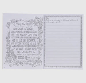 Christian My Coloring Prayer Journal
