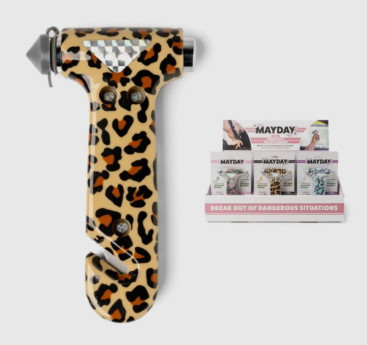 Mayday 2 in 1 Emergency Escape Hammer
