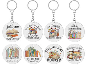 Katie's Book Lover Keychains
