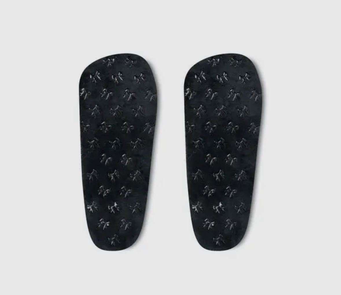Hello Mello Cuddlers bow heated slippers