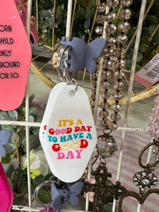 Fun saying keychain