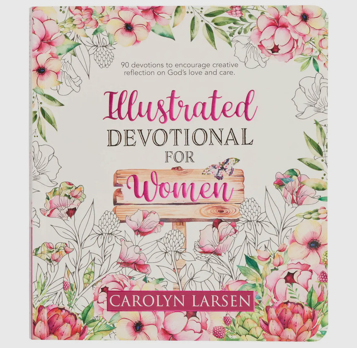 Christian Illustrated Devotional for Women Coloring Book