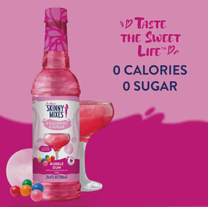 Jordan's Skinny Syrups Bubble Gum Sugar Free Drink Syrup Mix