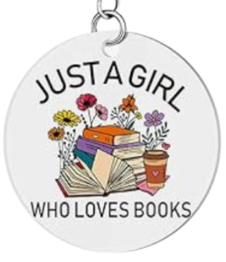 Katie's Book Lover Keychains