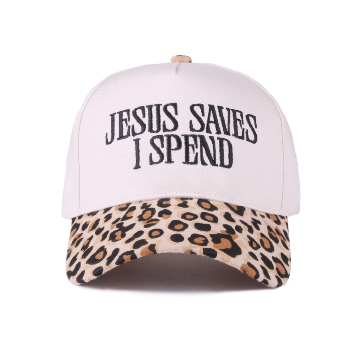 Christian Jesus Saves I Spend hat