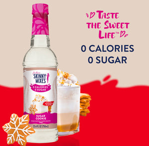 NEW! Jordan's Skinny Syrups Sugar Cookie Sugar Free Drink Syrup Mix