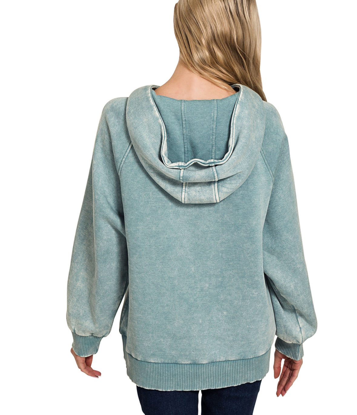 ✨Cyber Monday✨ Zenana oversize blue hoodie