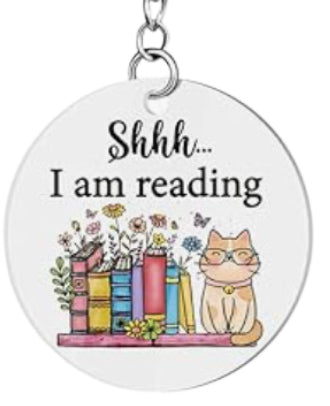 Katie's Book Lover Keychains