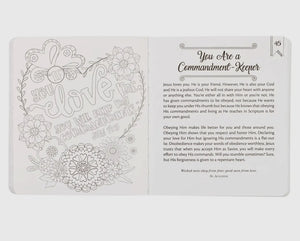 Christian Illustrated Devotional for Women Coloring Book