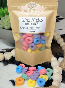 Fruit rings fruit loop like cereal scent wax melts