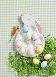 Mudpie Easter Bunny Deviled Egg Tray Set