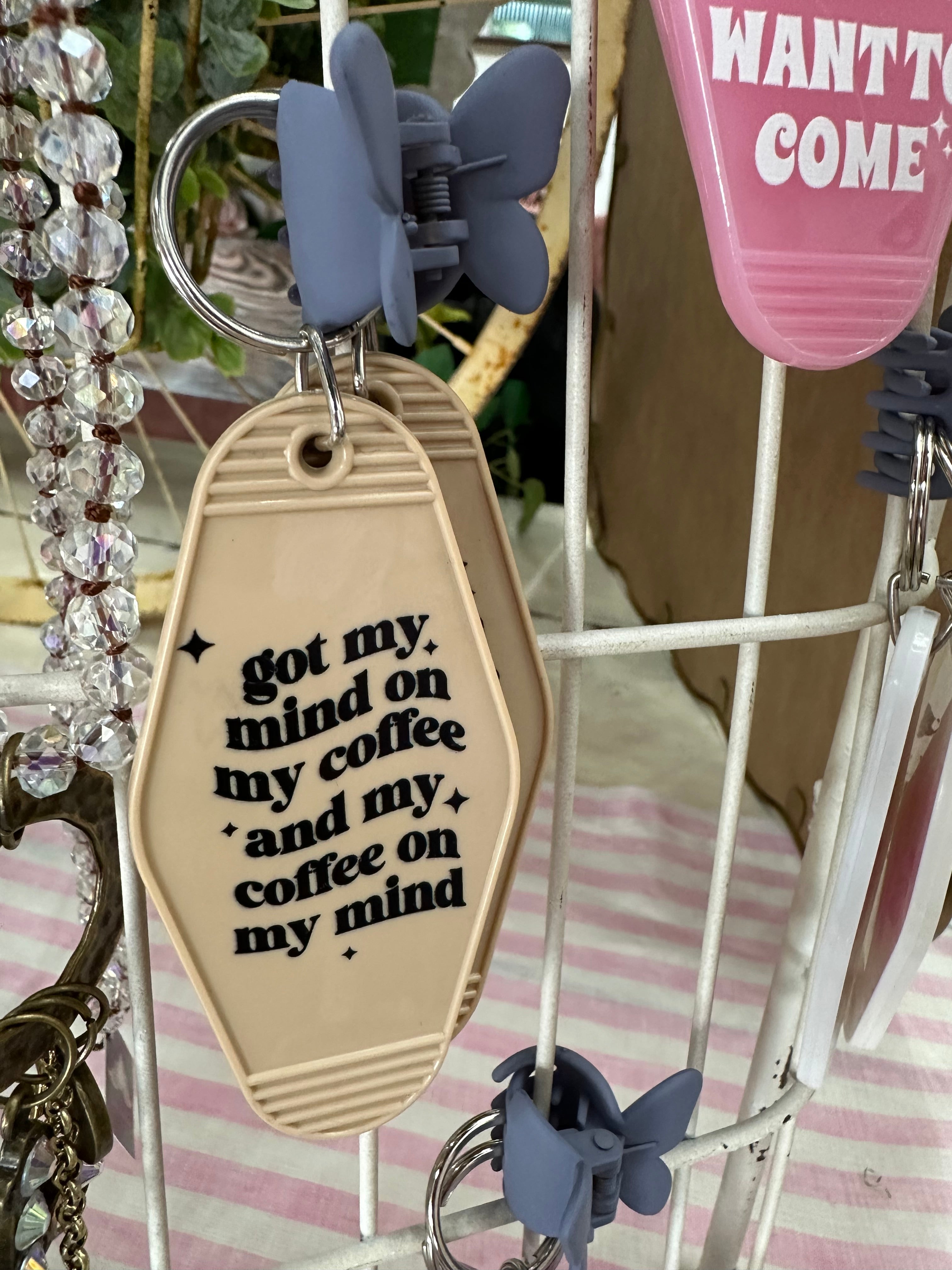 Fun saying keychain