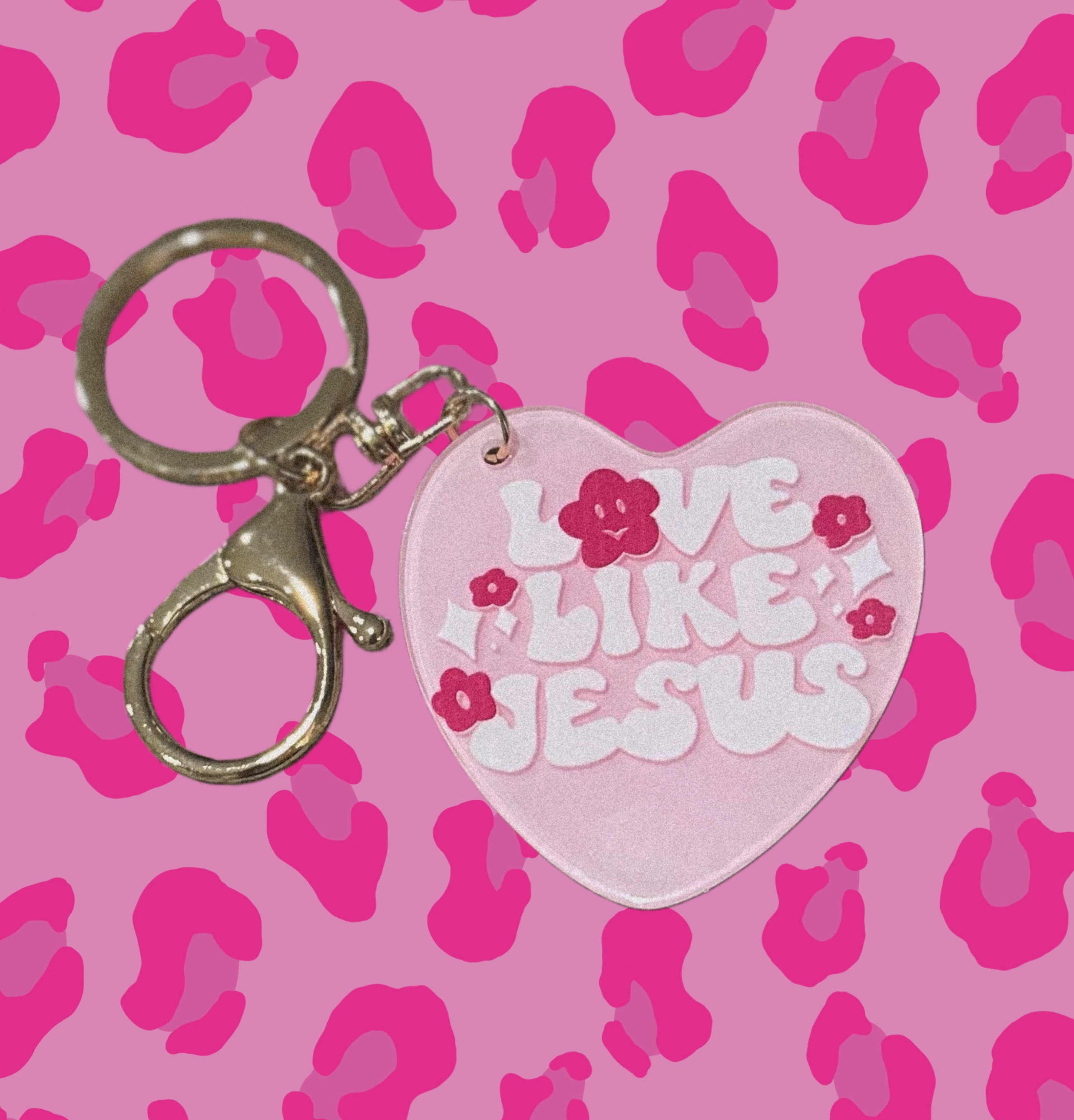 Love Like Jesus keychain