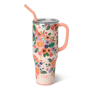 40oz Swig Full Bloom Floral Mega Mug Tumbler