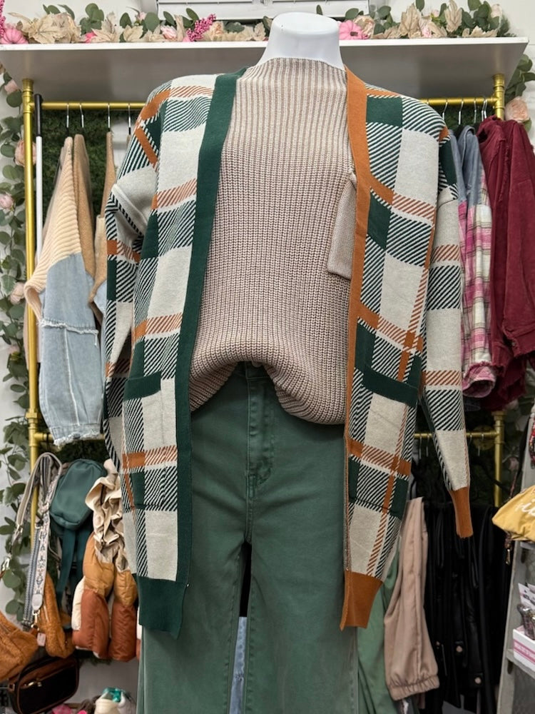 ✨CYBER MONDAY✨ Umgee plaid cardigan