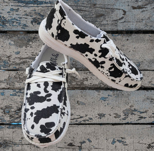 Gypsy Jazz Milk It 2 cow print shoes