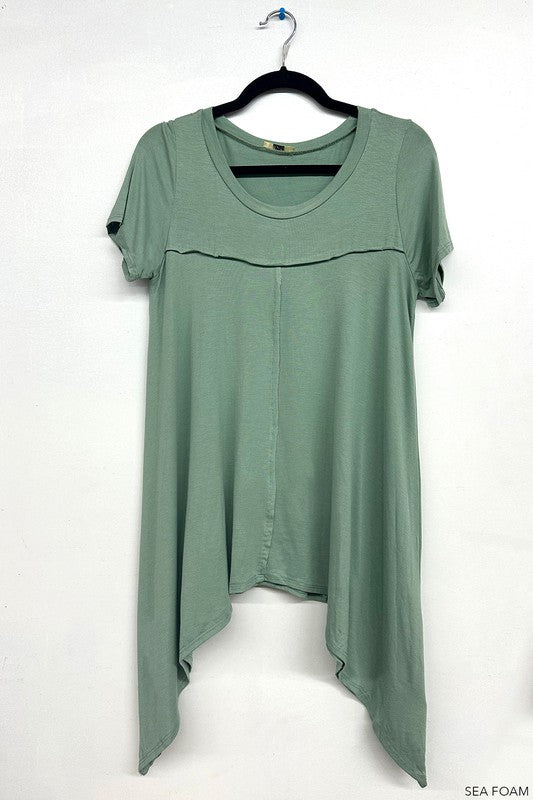 Sage green Kori flowy top