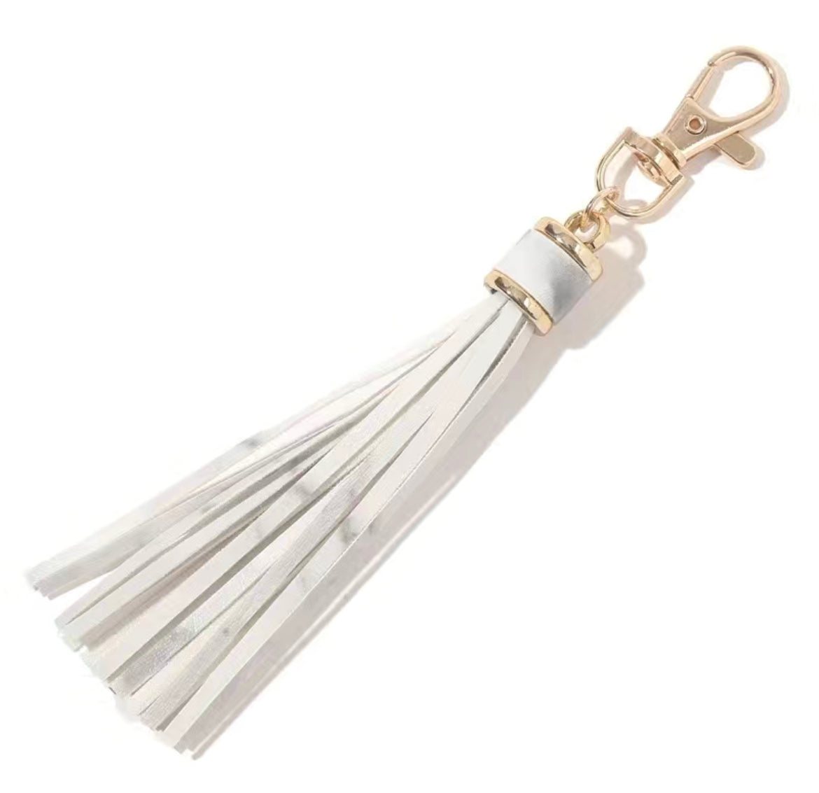 Tassel keychain claw clip keys, bags, accessories