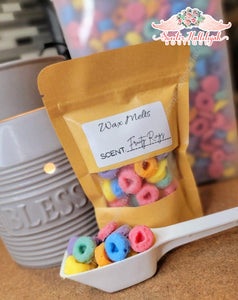 Fruit rings fruit loop like cereal scent wax melts